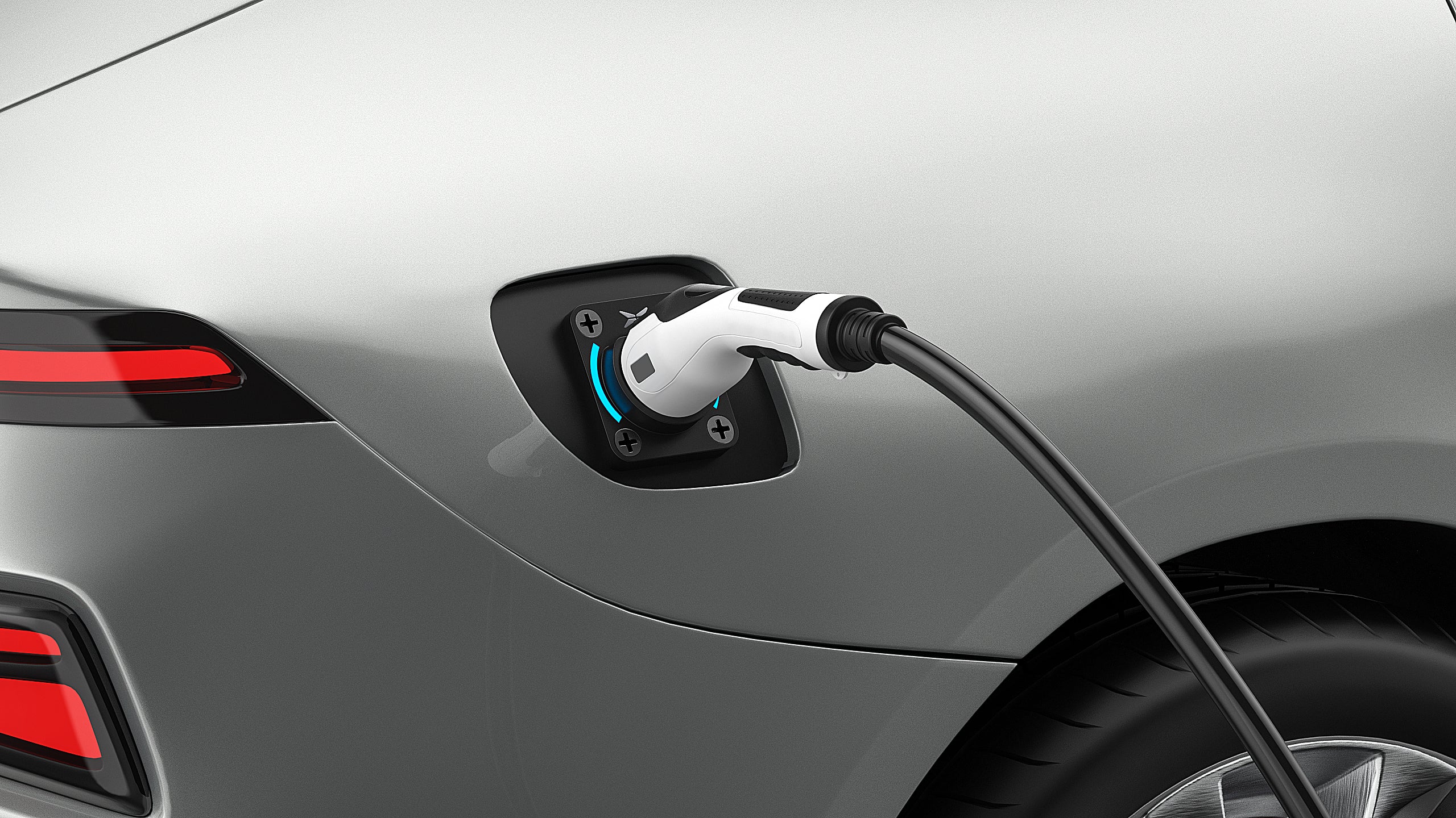 OEM Inlet Evse Type 2 32A Smart EV Charging Socket Ev Charger 220V Electric Car Charger Station