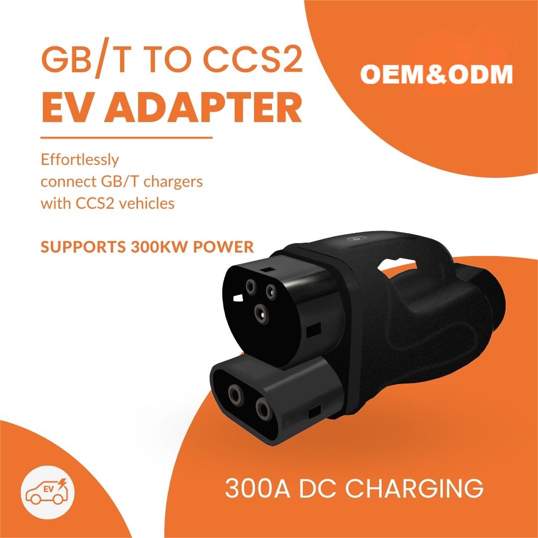 New Design GBT to CCS2 EV Charging Adapter | 1000V 300A DC