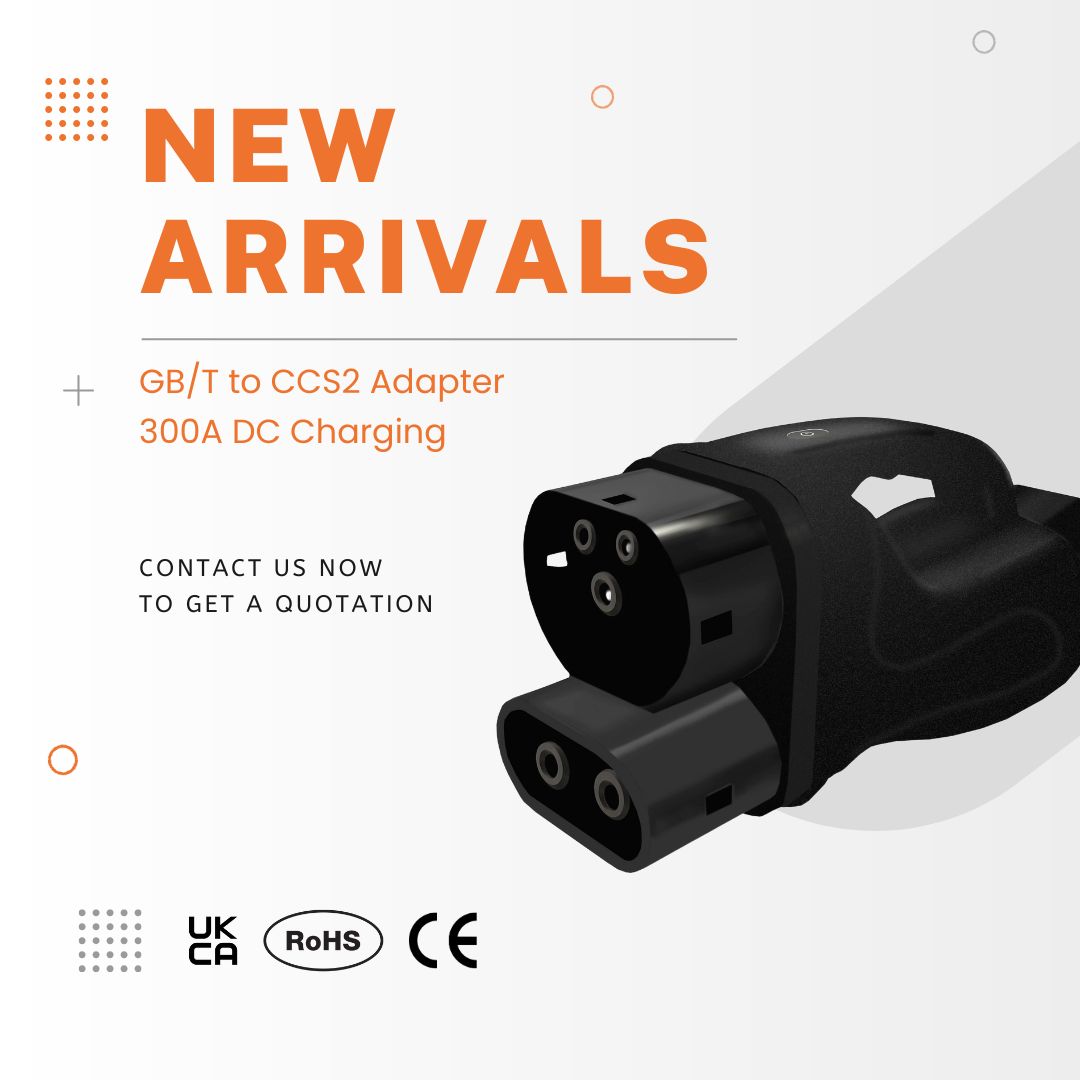 New Design GBT to CCS2 EV Charging Adapter | 1000V 300A DC