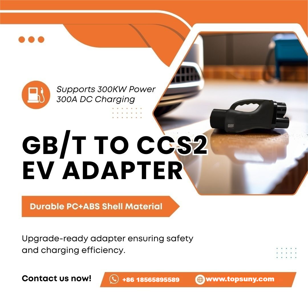 New Design GBT to CCS2 EV Charging Adapter | 1000V 300A DC