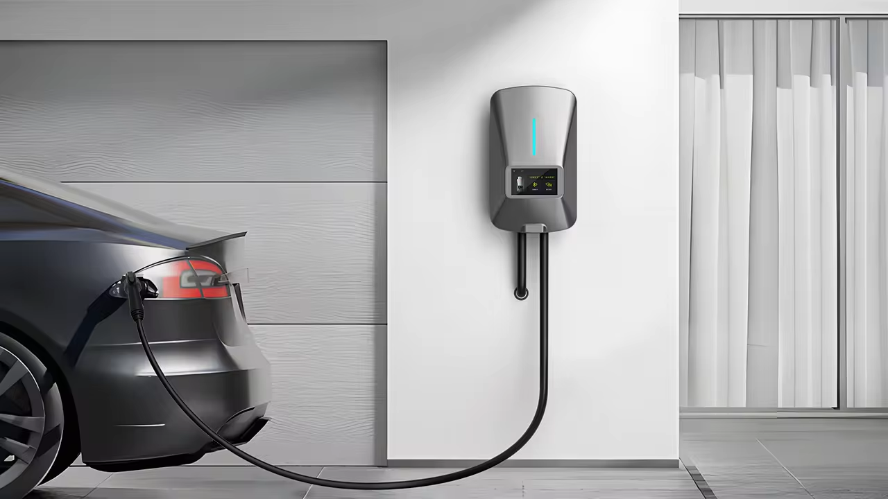 22KW Fast EV Charger with App, WiFi & Dynamic Load Balancing