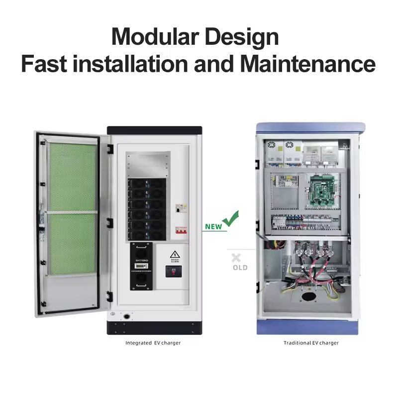 OEM ODM 60-160KW Fast Charger DC EV Charging Station