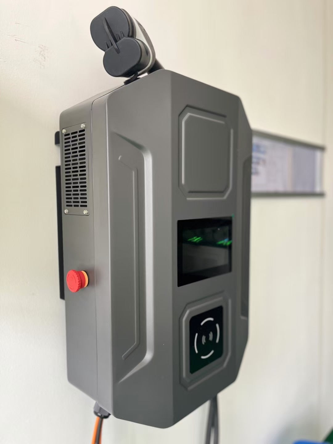 Wall-Mounted DC EV Charger | 20-40KW | CCS2 | App & OCPP 1.6