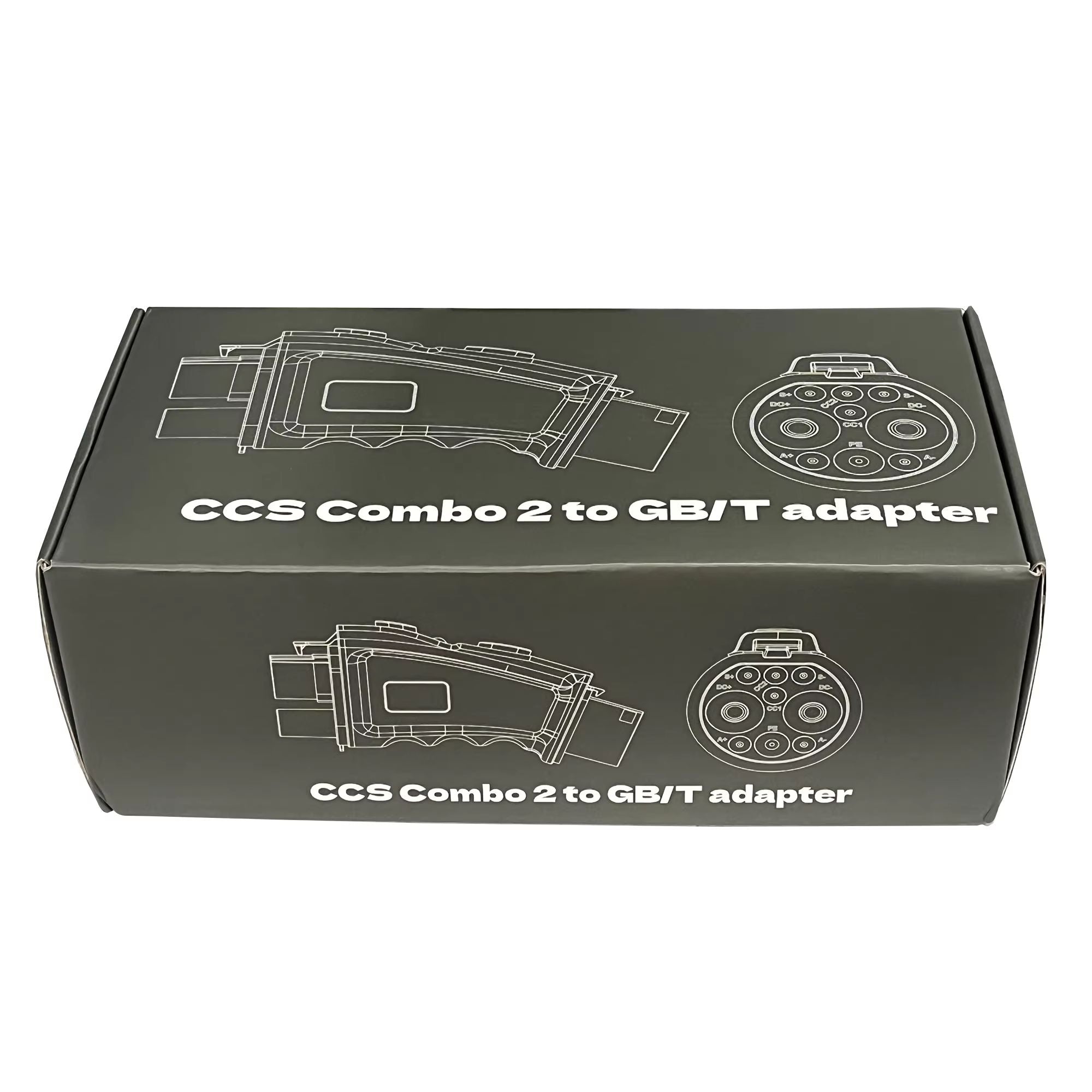 Upgraded 250A CCS2 to GBT DC Charging EV Adapter