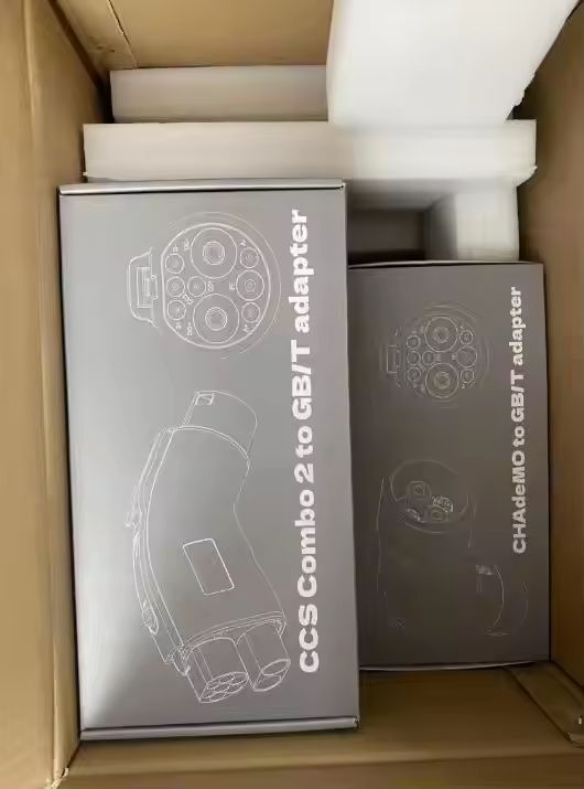 Upgraded 250A CCS2 to GBT DC Charging EV Adapter