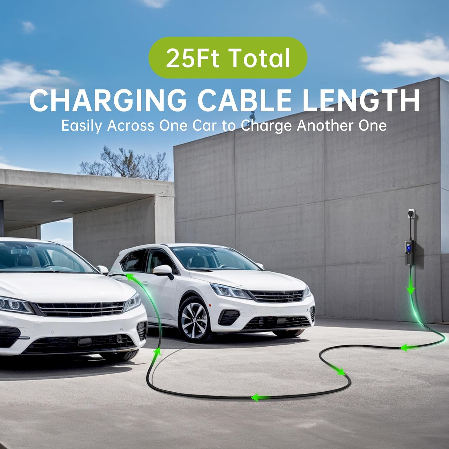 Wholesale Electric Car 16a 32a 3.5kw 7kw Ev Charging Station Portable Ev Charger with Screen Adjustable