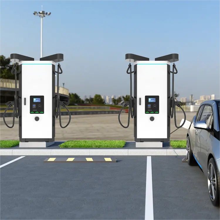 60kW~350kW CCS1/CCS2 Commercial ETL FCC Certification DC Fast Charging EV Car Charger