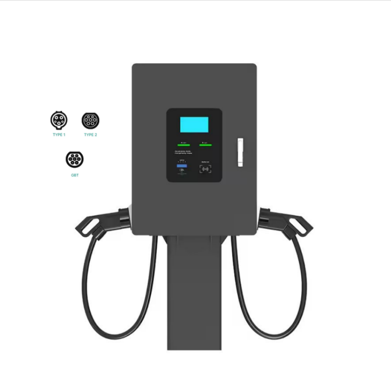 Commercial Fast Wall-Mounted Charger | 30-60KW | CCS2 Single Gun