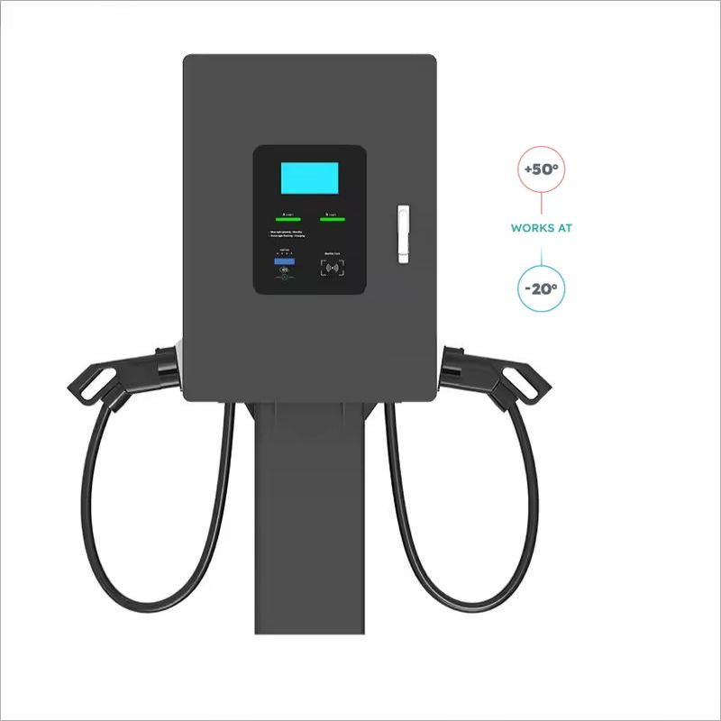 Commercial Fast Wall-Mounted Charger | 30-60KW | CCS2 Single Gun