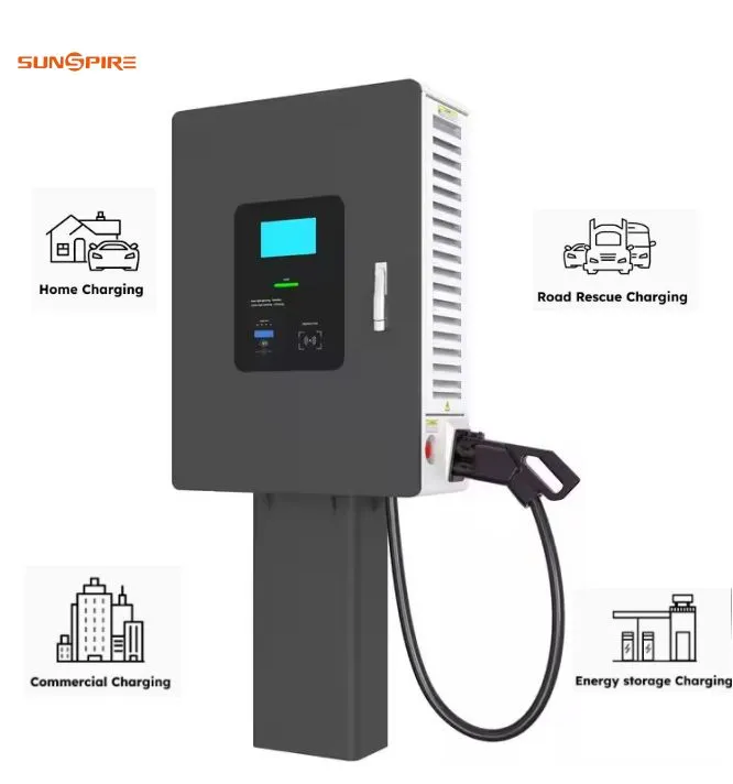 Commercial Fast Wall-Mounted Charger | 30-60KW | CCS2 Single Gun