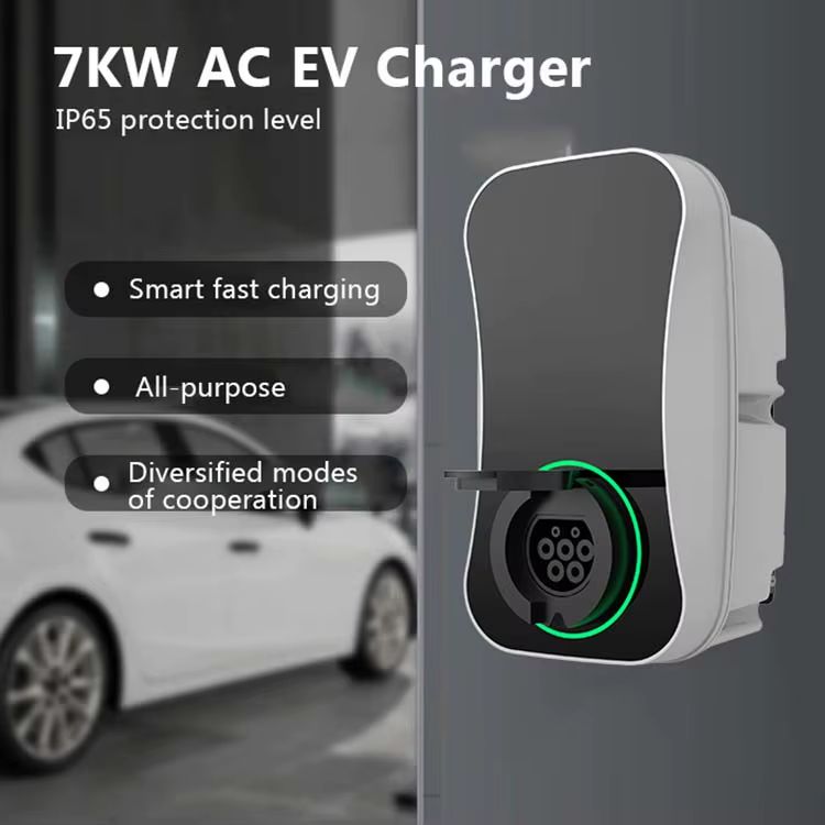 Portable Home Fast EV Charger | 7.4KW/22KW | Tuya App Control