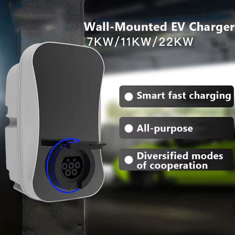 Portable Home Fast EV Charger | 7.4KW/22KW | Tuya App Control