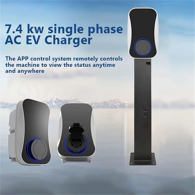 Portable Home Fast EV Charger | 7.4KW/22KW | Tuya App Control