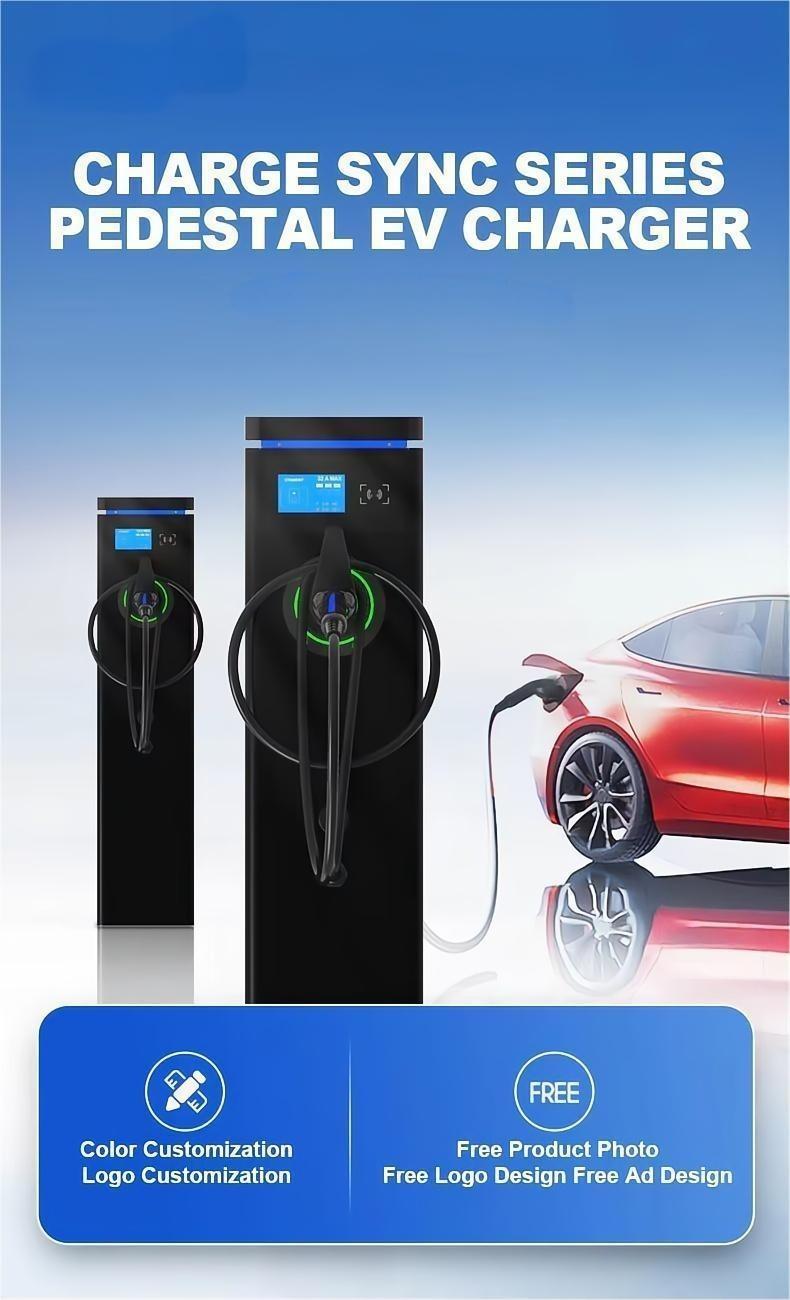 Dual EV Charger 7.4KW/22KW with Dynamic Load Balance | Type 2, 3-Phase