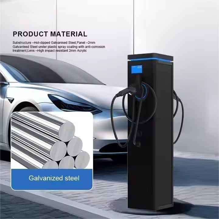 Dual EV Charger 7.4KW/22KW with Dynamic Load Balance | Type 2, 3-Phase