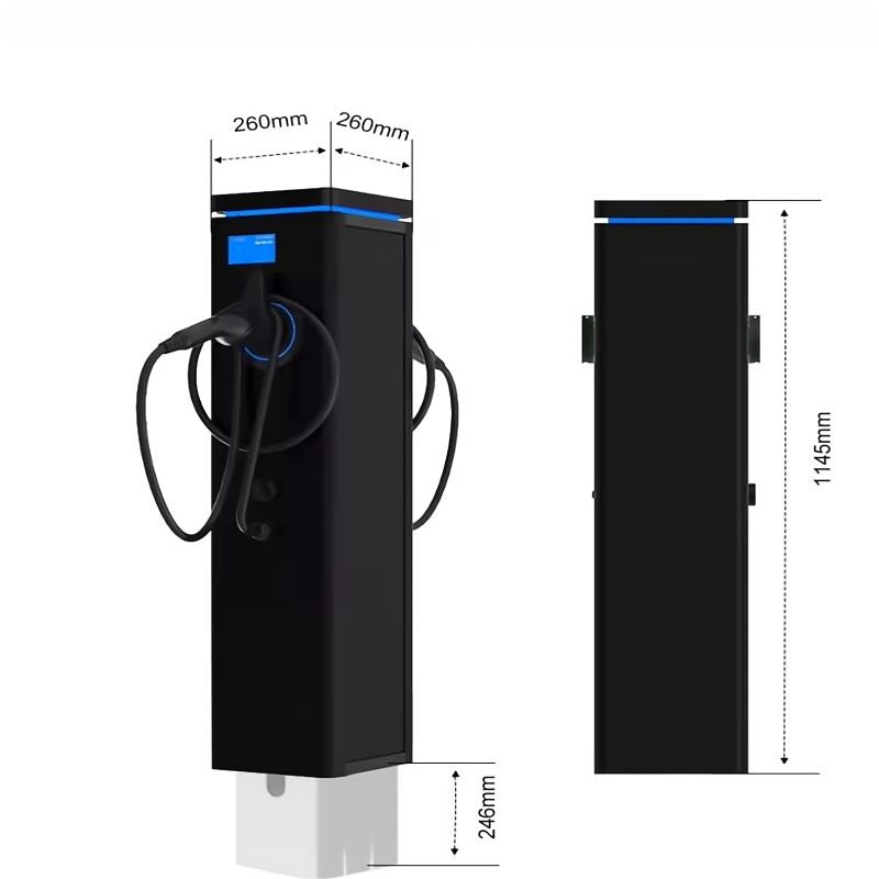 Dual EV Charger 7.4KW/22KW with Dynamic Load Balance | Type 2, 3-Phase