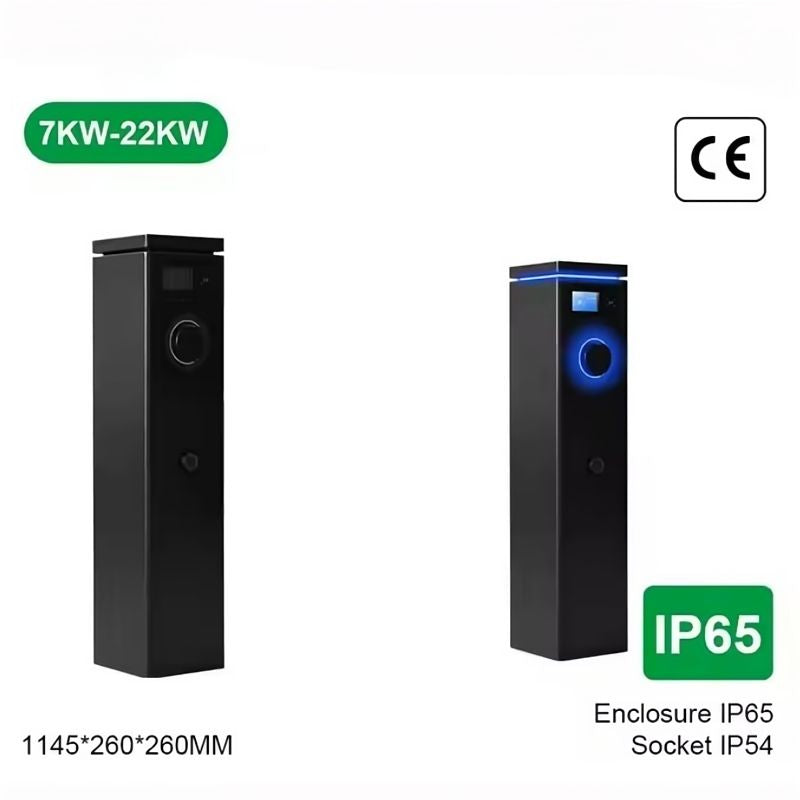 Dual EV Charger 7.4KW/22KW with Dynamic Load Balance | Type 2, 3-Phase