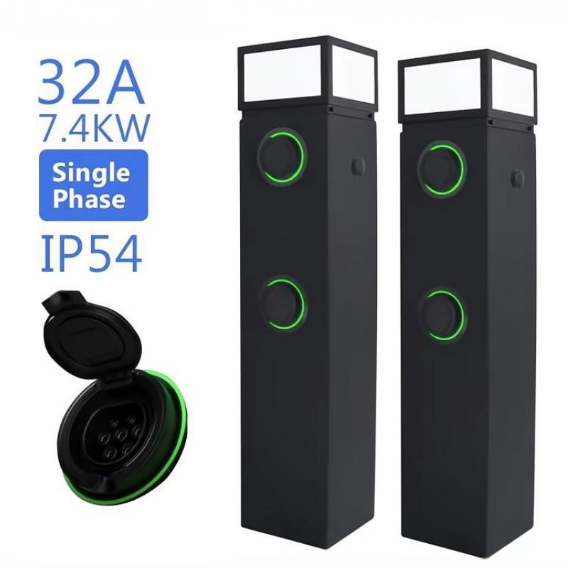 Dual EV Charger 7.4KW/22KW with Dynamic Load Balance | Type 2, 3-Phase
