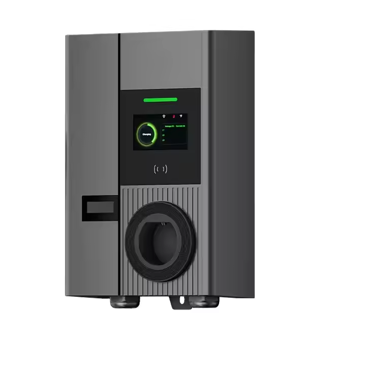 Smart EV Charger with App Control Mobile App Monitoring Load Balancing RFID QR Code Payment OCPP 2.0 22kW Charger for Tesla EVSE
