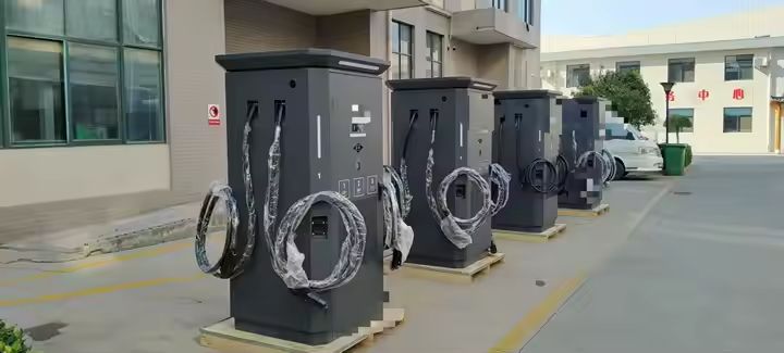ODM 160kW 240kW 3Guns 4Guns GBT+CCS1+CCS2+CHAdeMO Fast DC EV Charger Station All EV Car