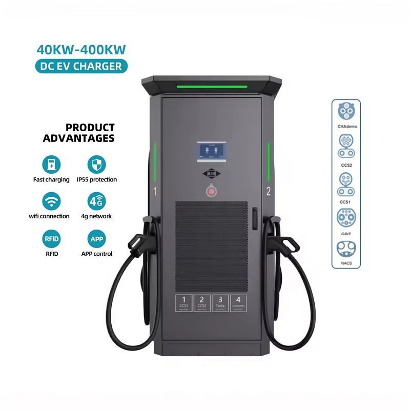 ODM 160kW 240kW 3Guns 4Guns GBT+CCS1+CCS2+CHAdeMO Fast DC EV Charger Station All EV Car