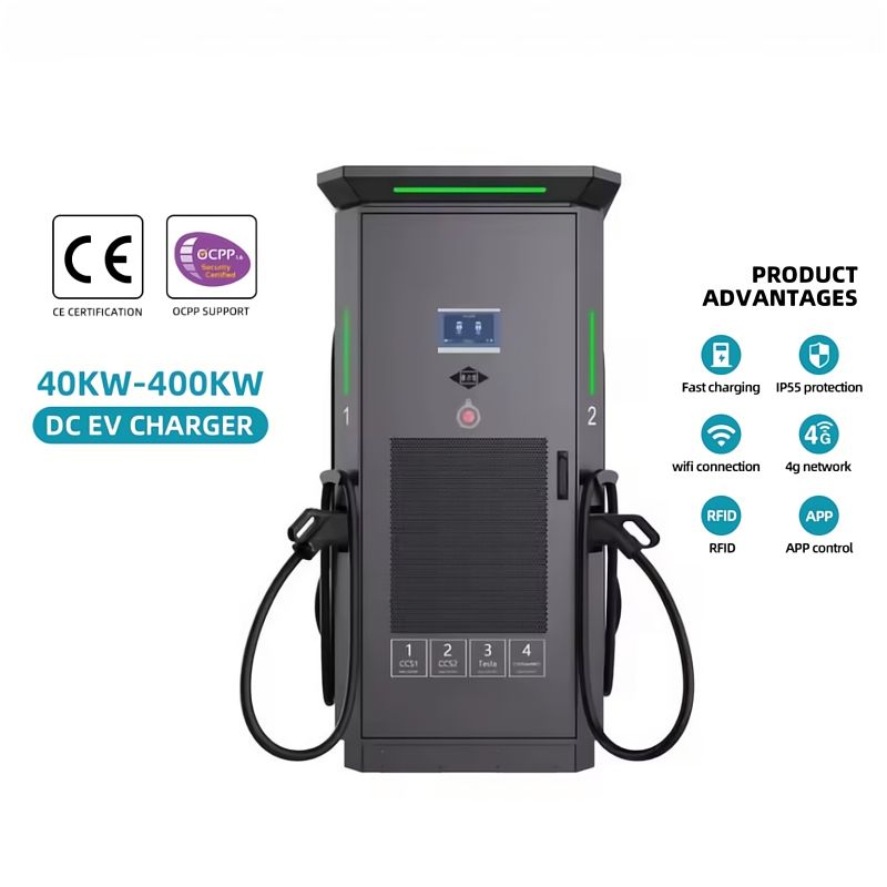 ODM 160kW 240kW 3Guns 4Guns GBT+CCS1+CCS2+CHAdeMO Fast DC EV Charger Station All EV Car