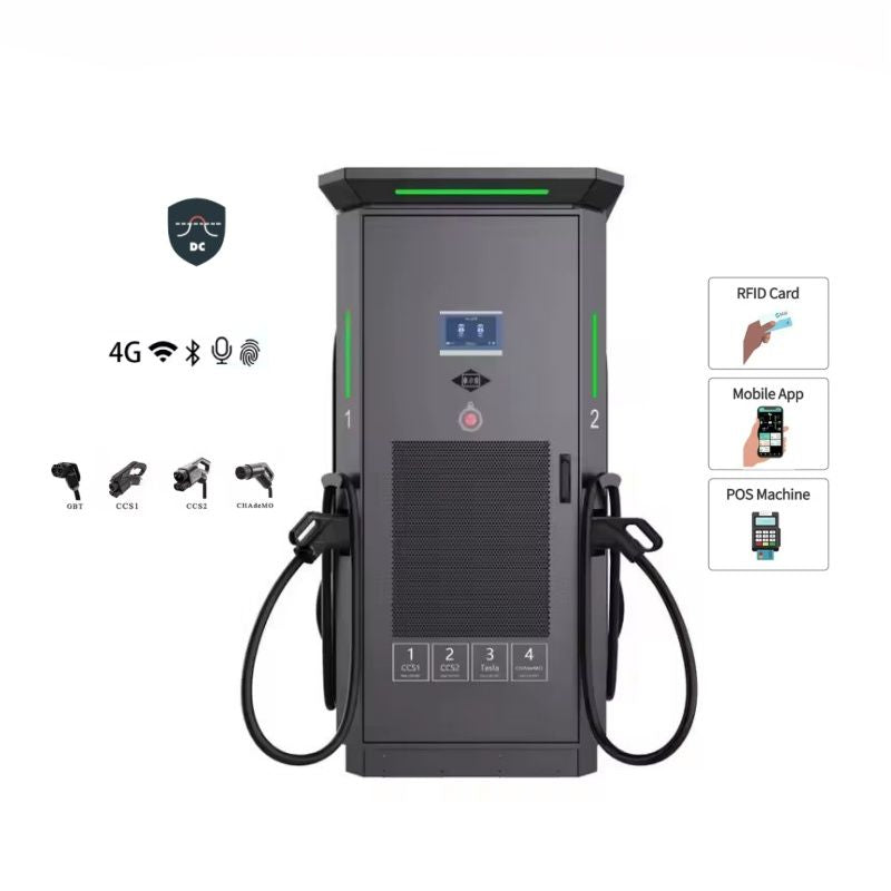 ODM 160kW 240kW 3Guns 4Guns GBT+CCS1+CCS2+CHAdeMO Fast DC EV Charger Station All EV Car
