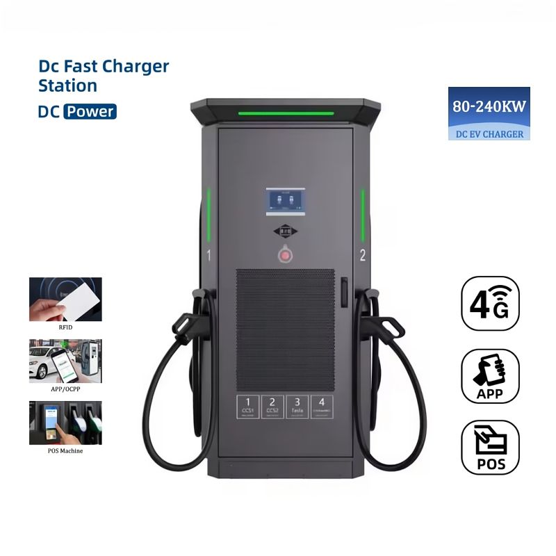 ODM 160kW 240kW 3Guns 4Guns GBT+CCS1+CCS2+CHAdeMO Fast DC EV Charger Station All EV Car