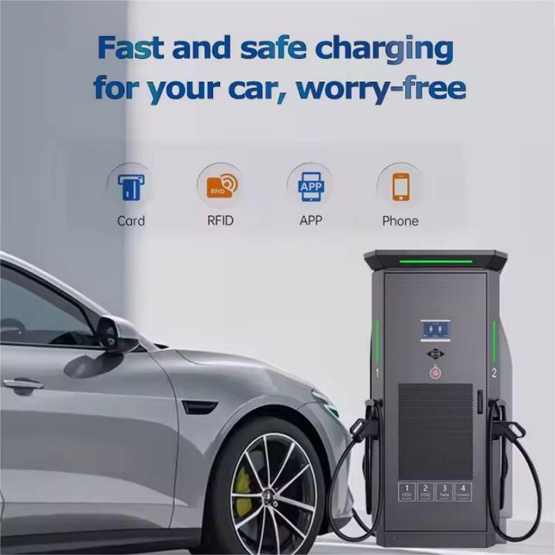 ODM 160kW 240kW 3Guns 4Guns GBT+CCS1+CCS2+CHAdeMO Fast DC EV Charger Station All EV Car