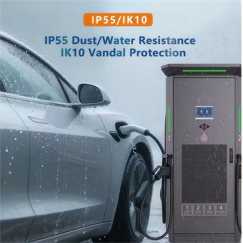 ODM 160kW 240kW 3Guns 4Guns GBT+CCS1+CCS2+CHAdeMO Fast DC EV Charger Station All EV Car