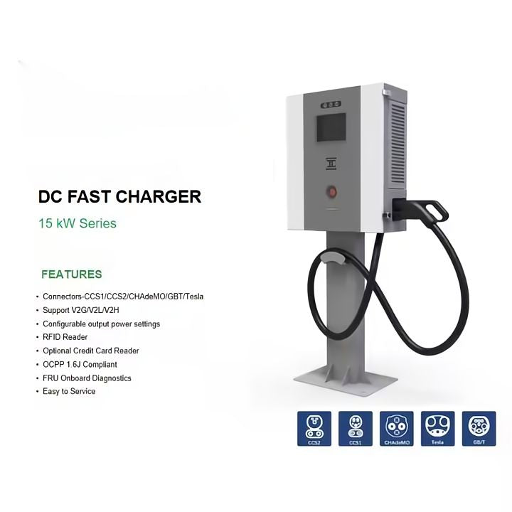 Customizable DC EV Charger | 20-40KW | Wall-Mounted & Column