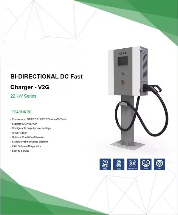 Customizable DC EV Charger | 20-40KW | Wall-Mounted & Column