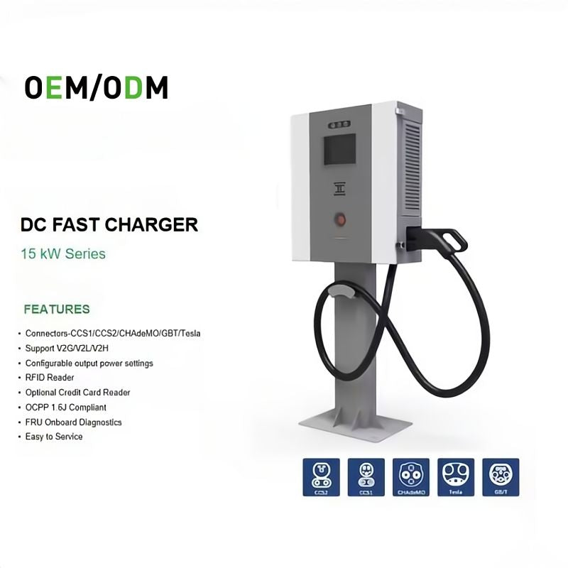 Customizable DC EV Charger | 20-40KW | Wall-Mounted & Column