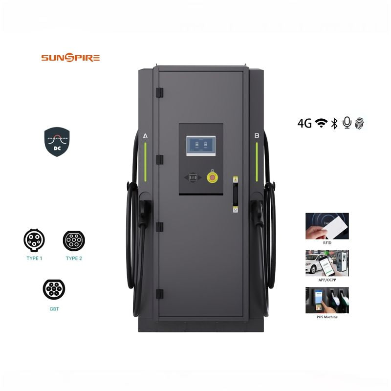 240-360kW Smart Commercial CCS2 Standard DC EV Charger Station Double Guns
