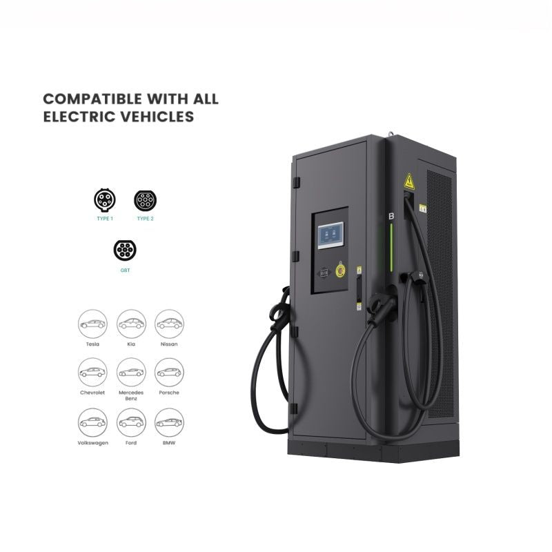 240-360kW Smart Commercial CCS2 Standard DC EV Charger Station Double Guns