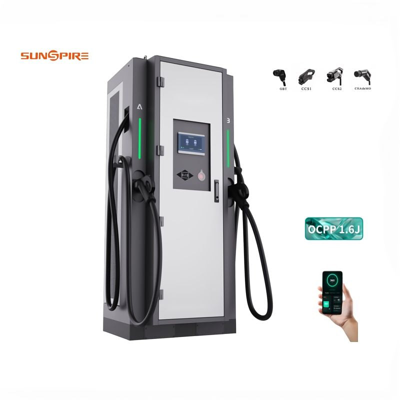 240-360kW Smart Commercial CCS2 Standard DC EV Charger Station Double Guns