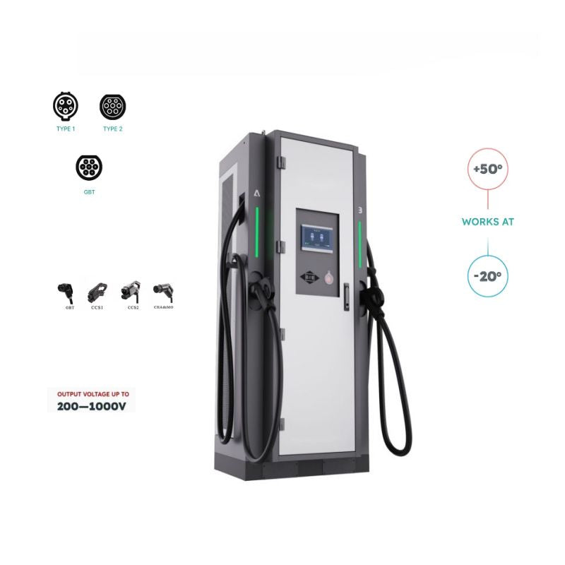 240-360kW Smart Commercial CCS2 Standard DC EV Charger Station Double Guns