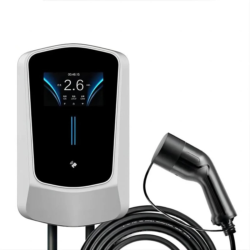 Wallbox EV Charger 7/11/22KW with 4.3" LCD | App, Card & Password Access