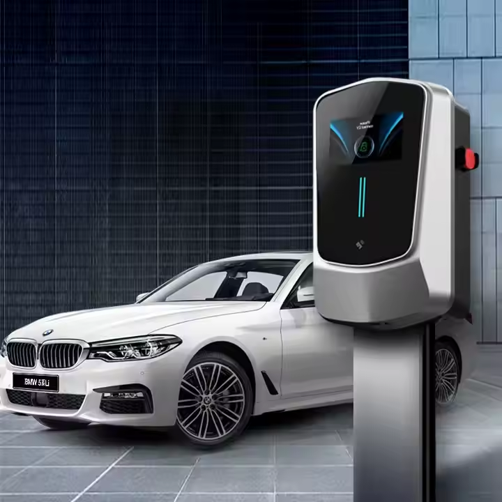 Wallbox EV Charger 7/11/22KW with 4.3" LCD | App, Card & Password Access