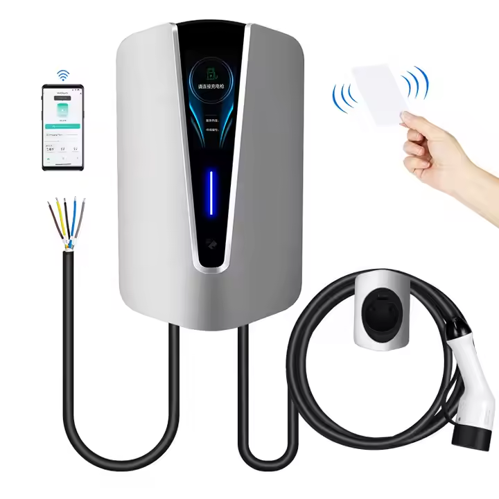 Fashion Design AC EV Charger with Load Balancing | 7-22KW, Fully Customizable