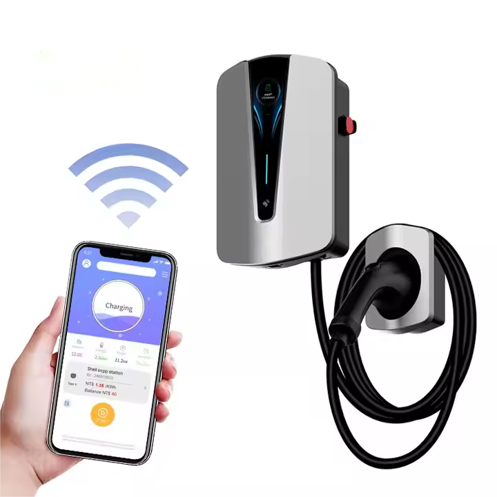 Fashion Design AC EV Charger with Load Balancing | 7-22KW, Fully Customizable