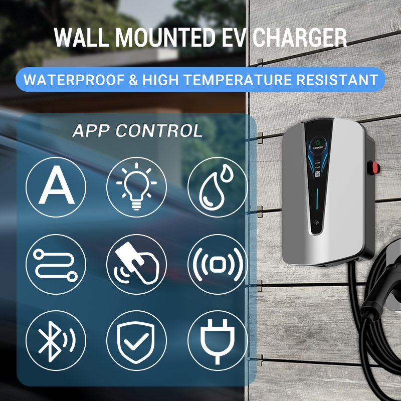 Fashion Design AC EV Charger with Load Balancing | 7-22KW, Fully Customizable