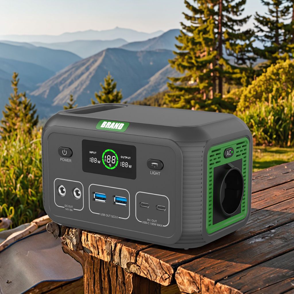 Camping Emergency Backup AC Backup Lifepo4 Portable Inverter Solar Generator Battery 100w 150w Outdoor Charging Power Station