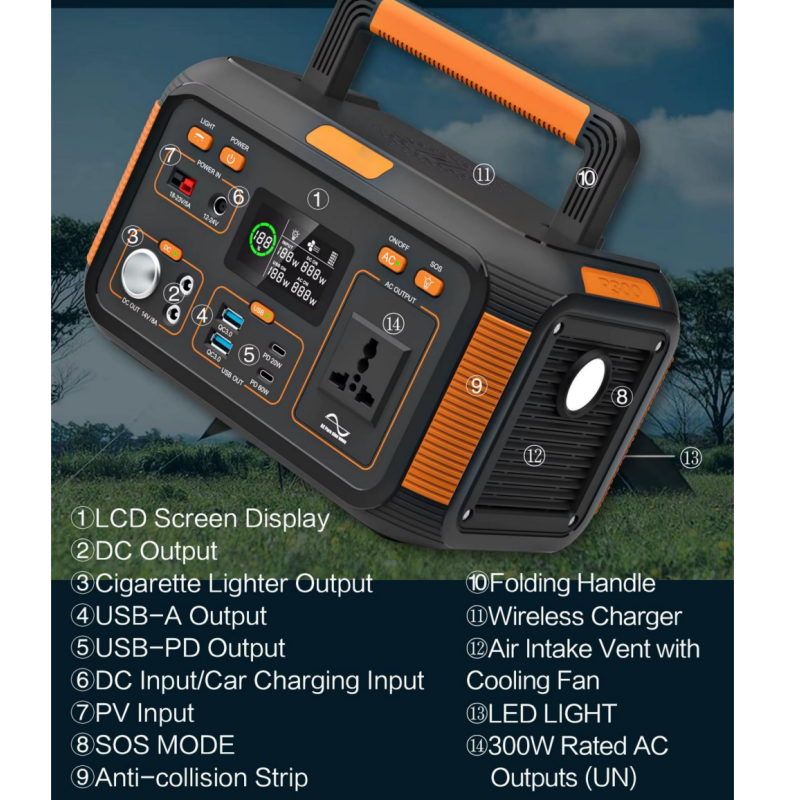 TJ-Portable 650W