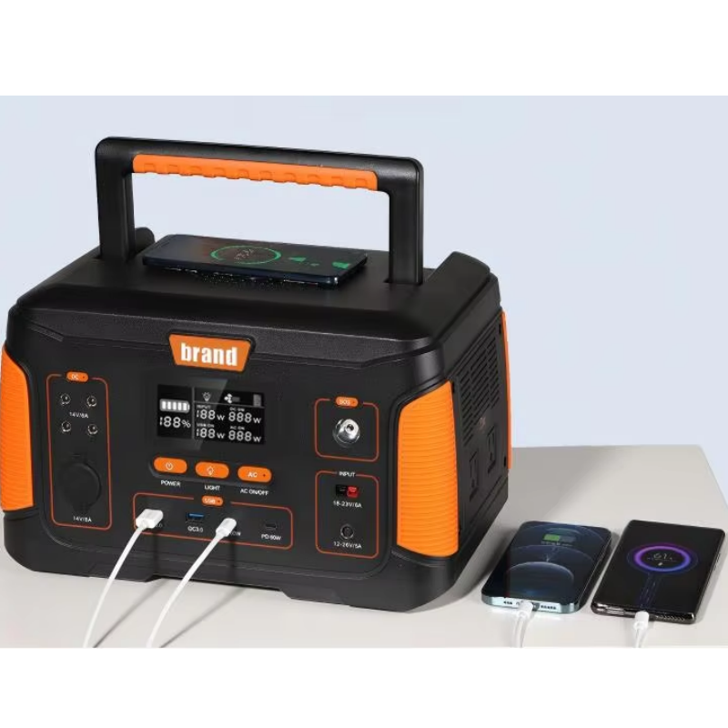 300W Portable Power Station Storage Portable Energy Solar Energy Generator Support USB Quick Charging for Outdoor Home