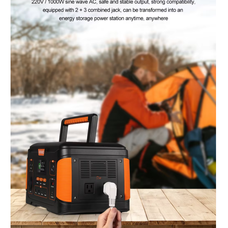 300W Portable Power Station Storage Portable Energy Solar Energy Generator Support USB Quick Charging for Outdoor Home