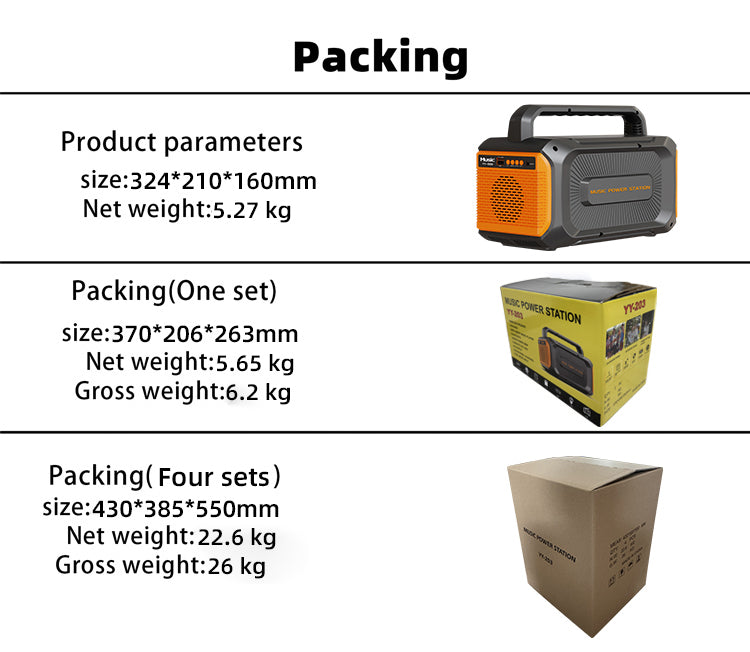 YY-Portable 200W