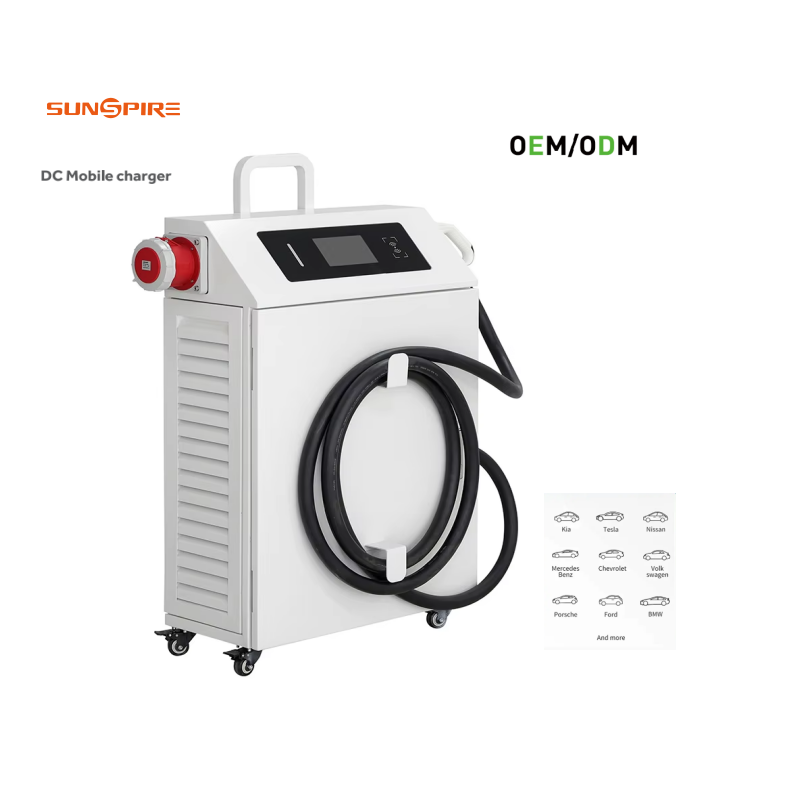 Mobile DC Fast EV Charger | 20-60KW | CCS1/CCS2/GBT/CHAdeMO