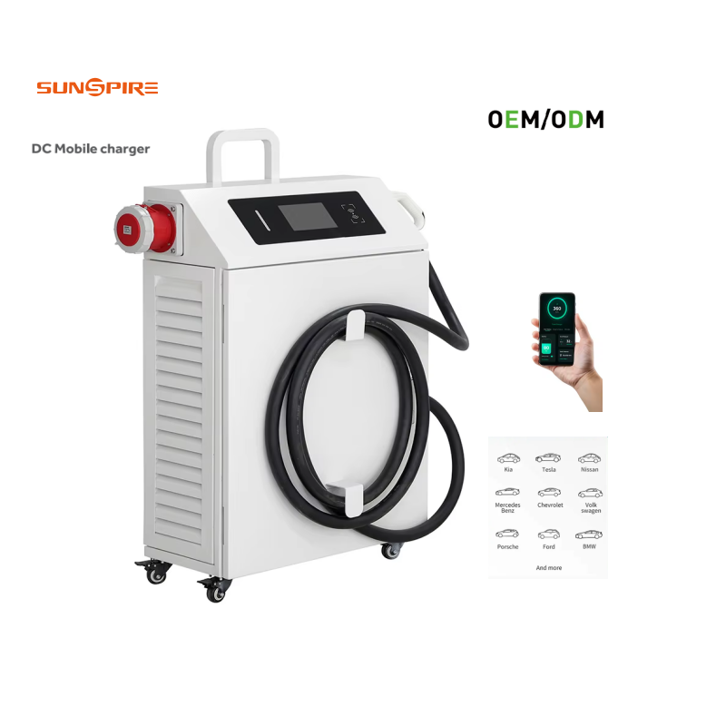 Mobile DC Fast EV Charger | 20-60KW | CCS1/CCS2/GBT/CHAdeMO
