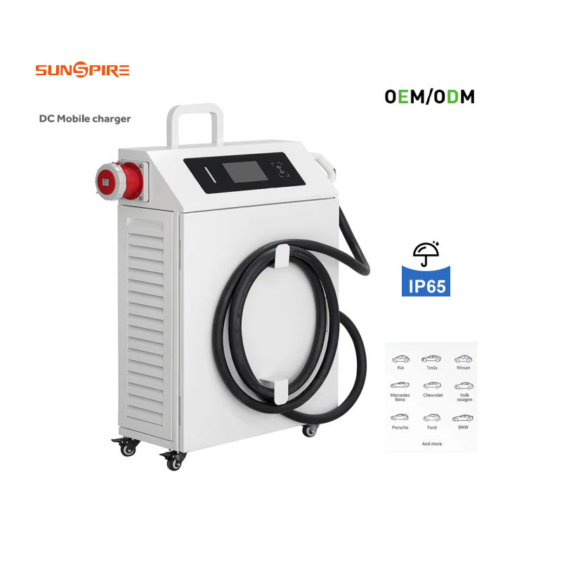Mobile DC Fast EV Charger | 20-60KW | CCS1/CCS2/GBT/CHAdeMO